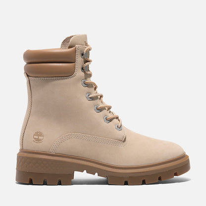 Stivale Timberland 6-Inch da Donna in Beige modello alto