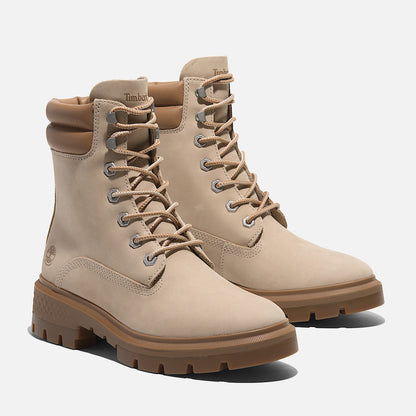 Stivale Timberland 6-Inch da Donna in Beige modello alto