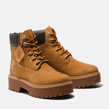 Stivale Timberland 6-Inch da Donna in Giallo con suola alta