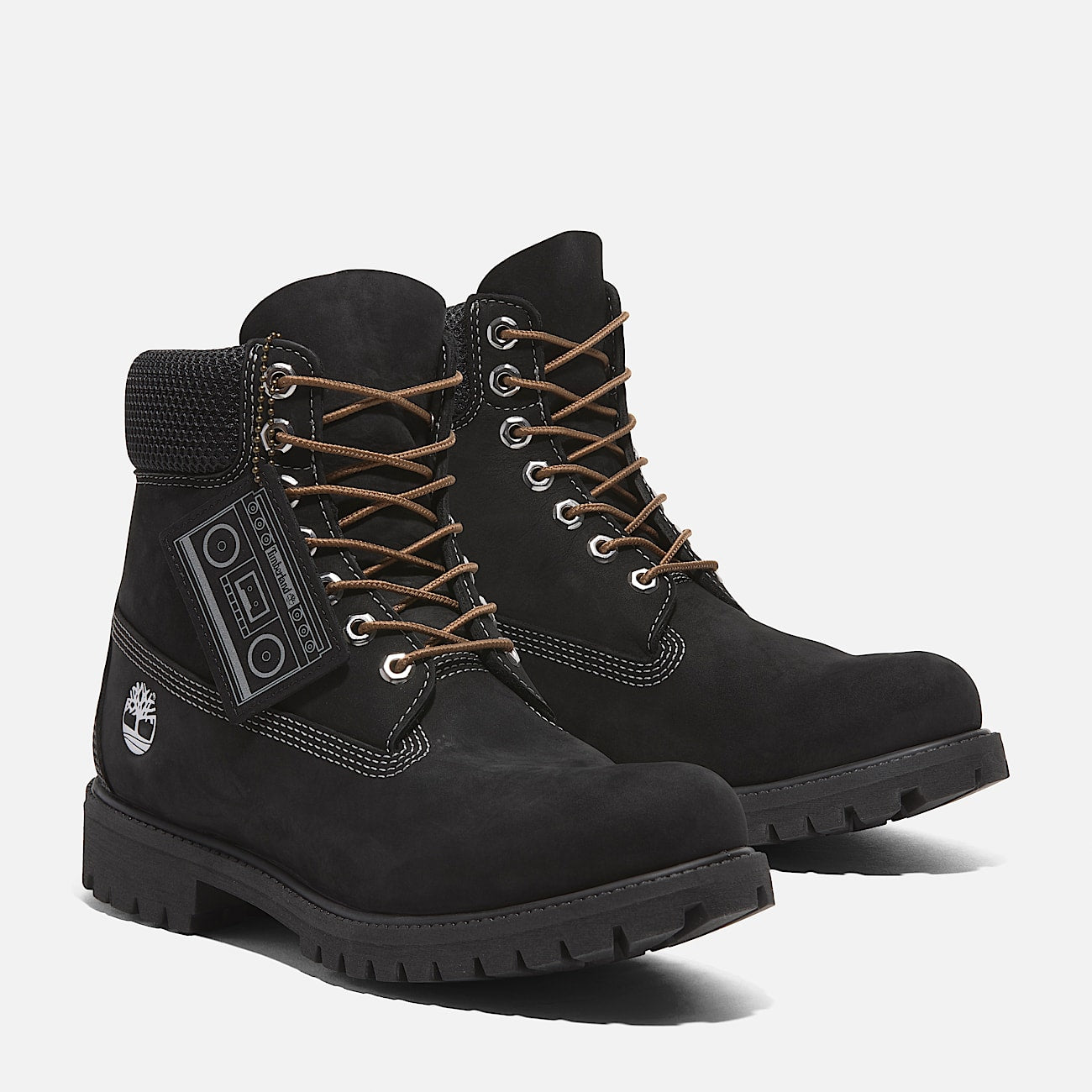 Stivale Timberland 6-Inch da Uomo in Nero e bianco