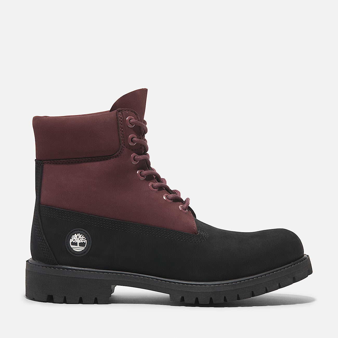 Stivale Timberland 6-Inch da Uomo in Bordeaux e nero