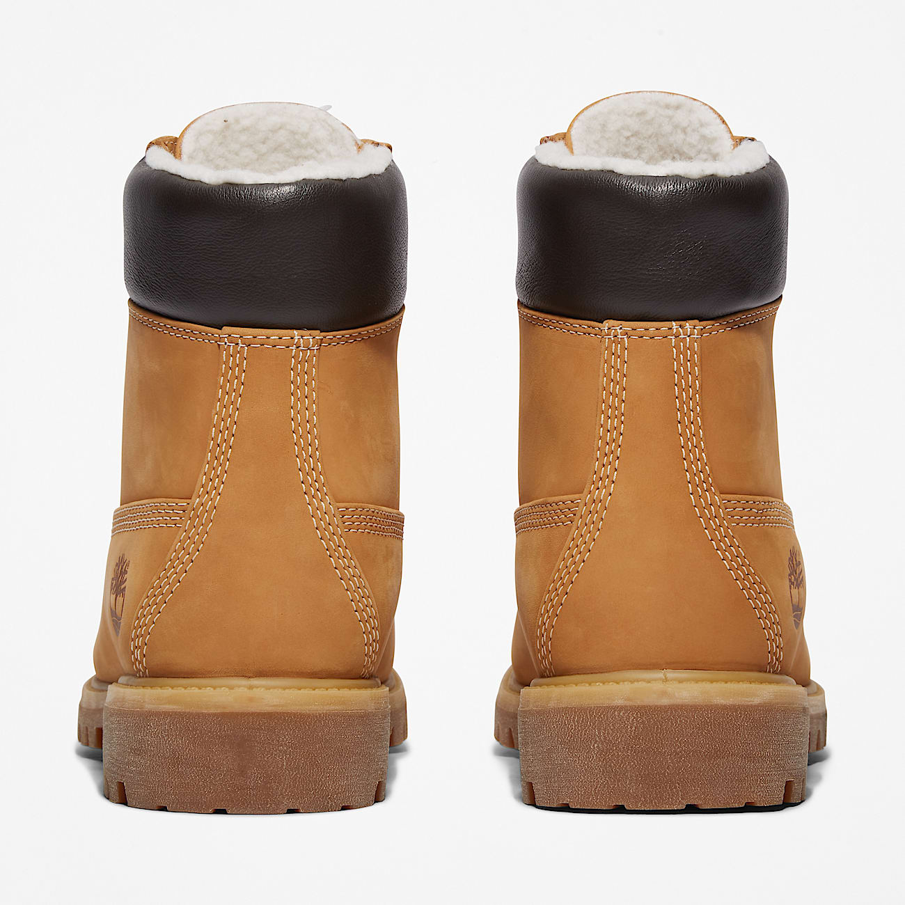 Stivale Timberland 6-Inch da Uomo in Giallo con Pelliccia