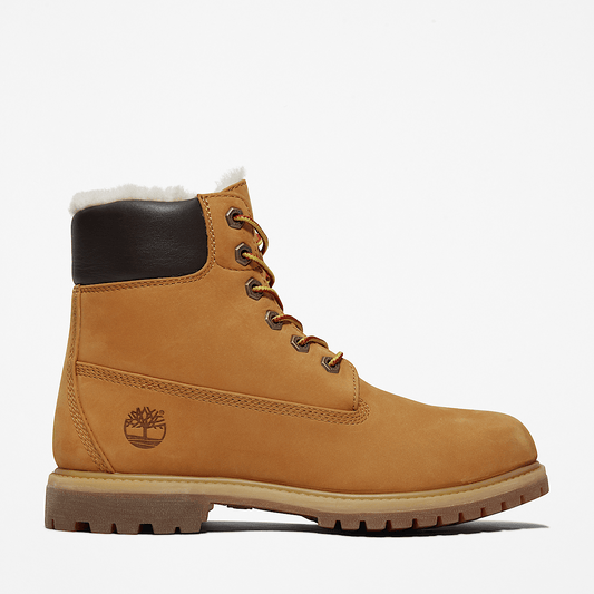 Stivale Timberland 6-Inch da Donna in Giallo con pelliccia