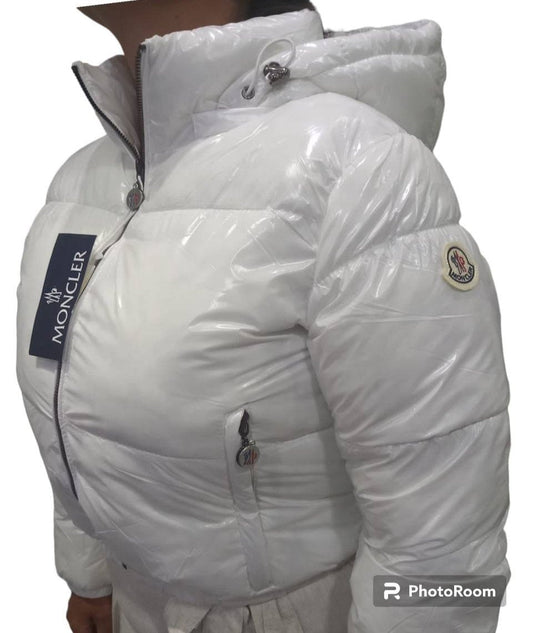 GIUBBINO MONCLER DONNA - BIANCO